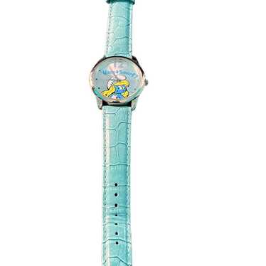 Vintage smurf watch with - Gem