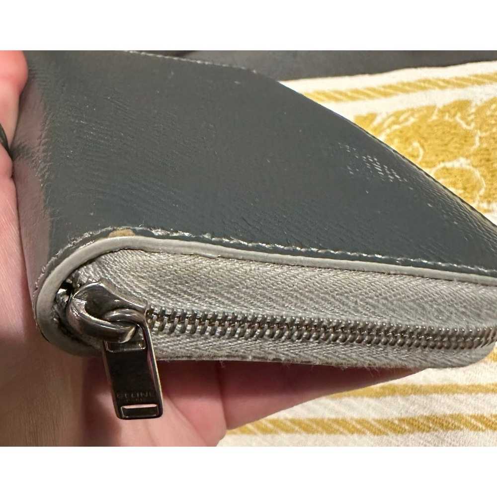 Vintage Gray Celine Zip Wallet - Ultra Rare - image 7