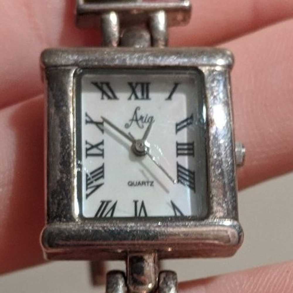 Vintage Aria sterling silver watch - image 3