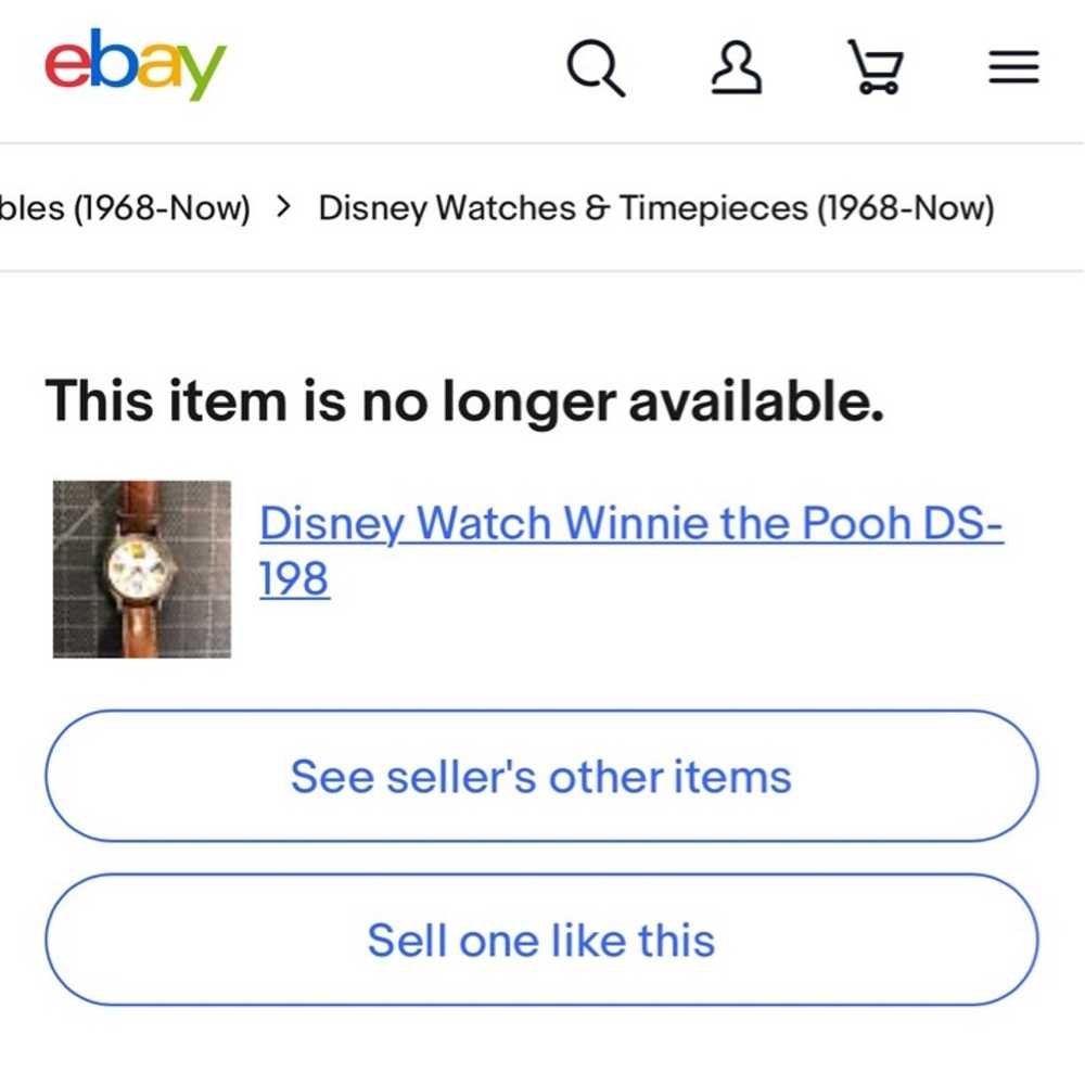 Vintage retired whinnie the Pooh watch - image 8