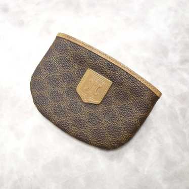 OLD CELINE Old Celine Macadam Pattern Coin Case