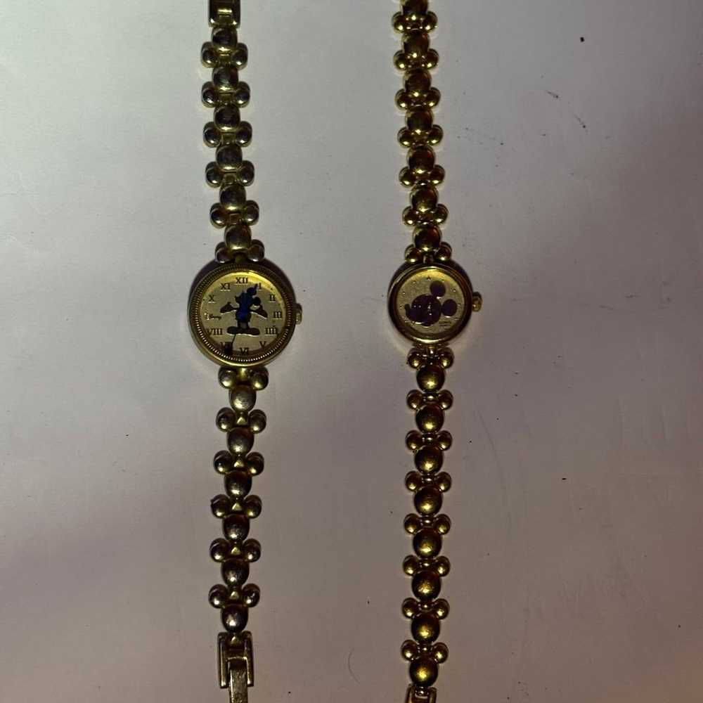 Gold tone Mickey Mouse watches - image 2