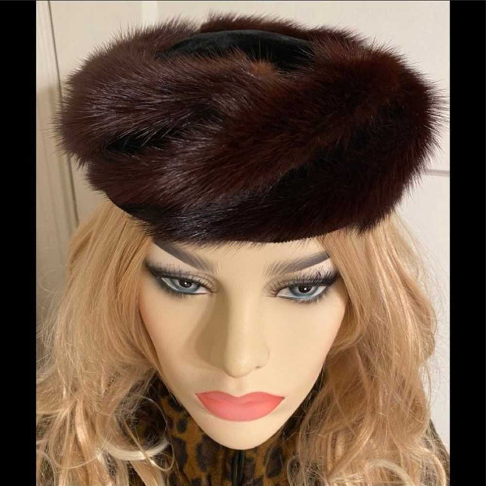 Vintage Mink Hat - image 11