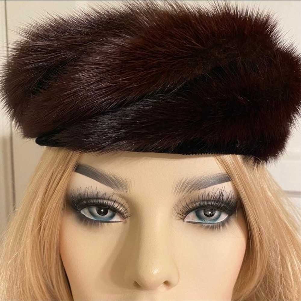 Vintage Mink Hat - image 12