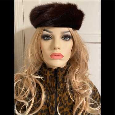 Vintage Mink Hat - image 1