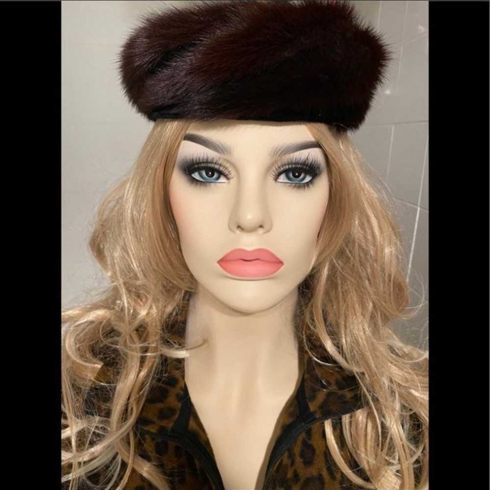 Vintage Mink Hat - image 8