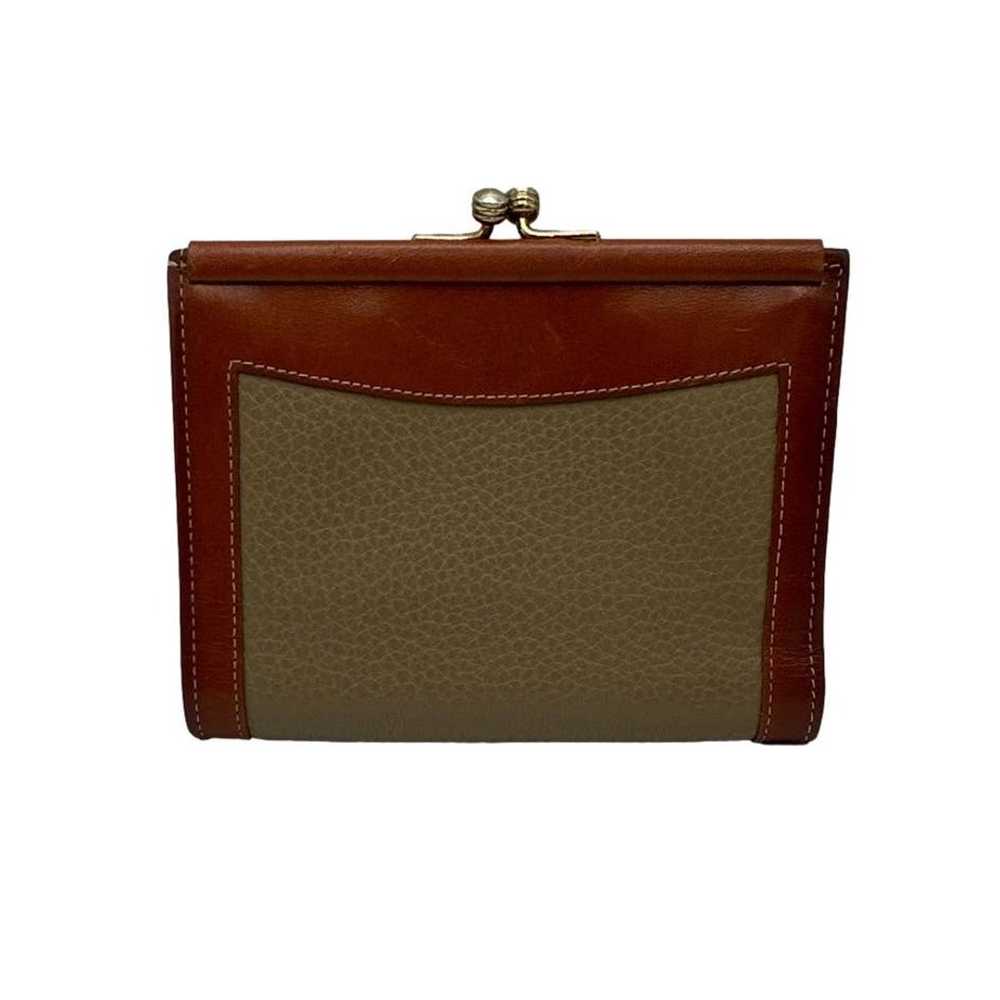 Vintage DOONEY & BOURKE Brown and Taupe Wallet - image 2