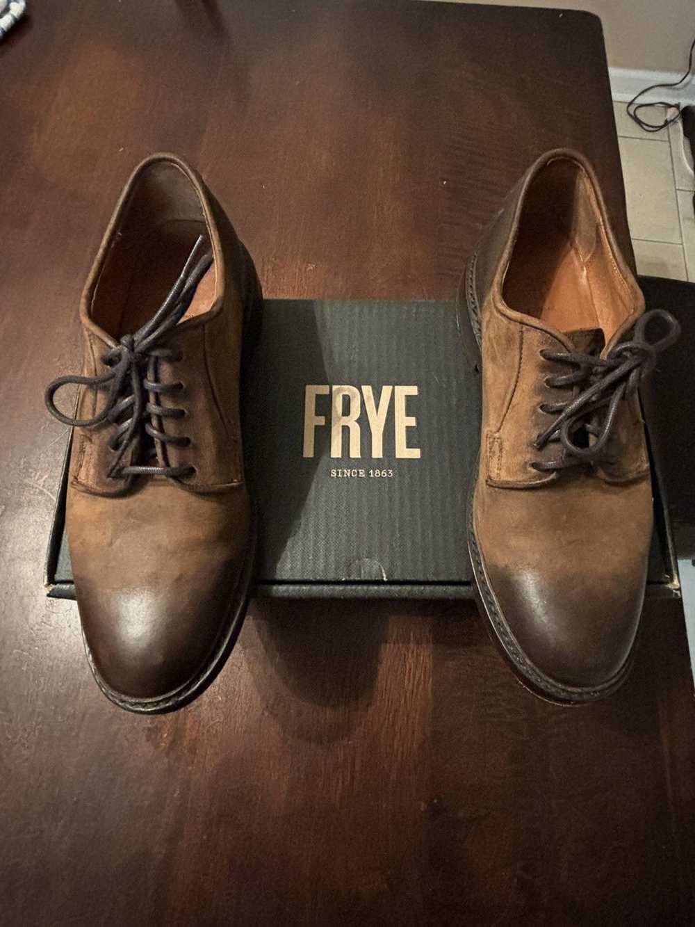 Frye Frye Jones Oxford redwood men’s 7.5 - image 2