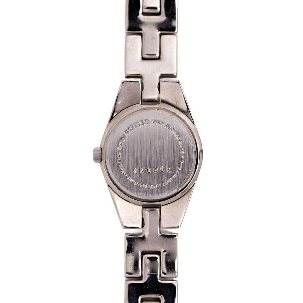 Citizen Dark Blue Sunburst Dial Ladies Vintage 19… - image 3