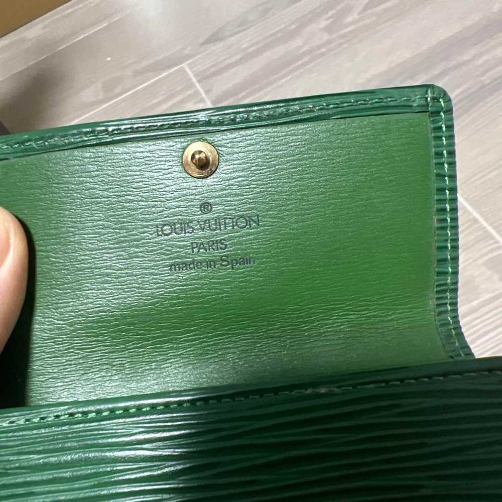 LOUIS VUITTON Key Case Louis Vuitton Green - image 4