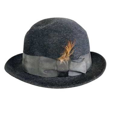 Stetson Women’s Fedora Hat Gray One Size Vintage R