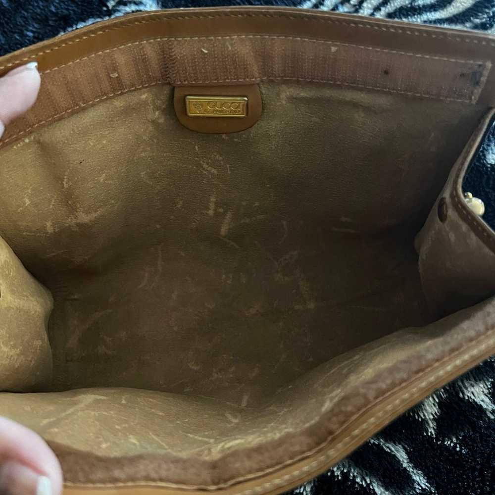 Authentic Vintage Gucci clutch - image 2