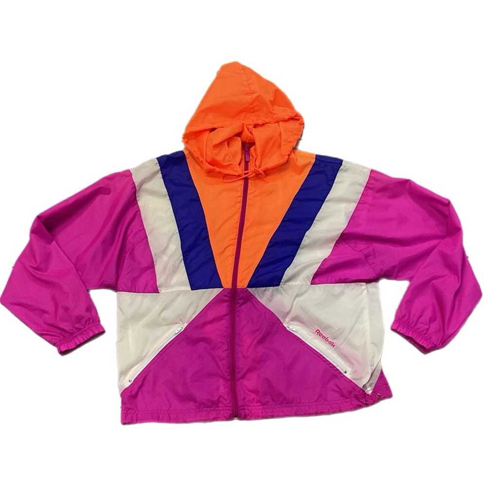 Adidas Reebok Retro Windbreaker Jacket - image 1