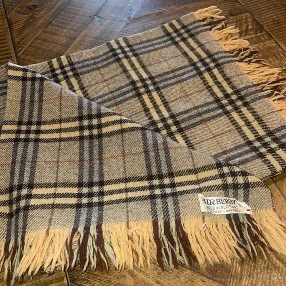 Vintage Burberry Scarf - image 4