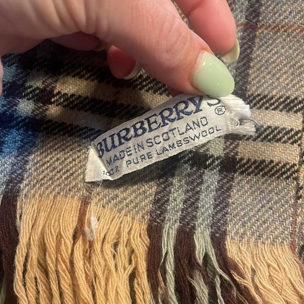 Vintage Burberry Scarf - image 7