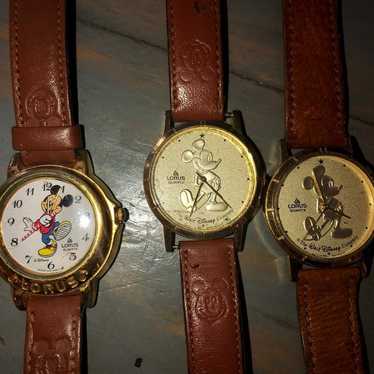 Vintage Walt Disney Mickey Mouse watches