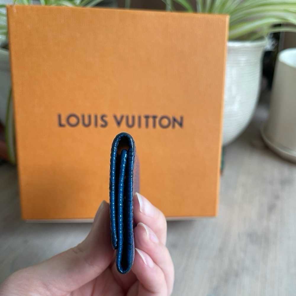 Louis Vuitton Blue Epi Leather Keyholder Keychain - image 6