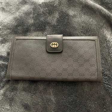 Authentic Vintage Gucci Micro GG Monogram Continen