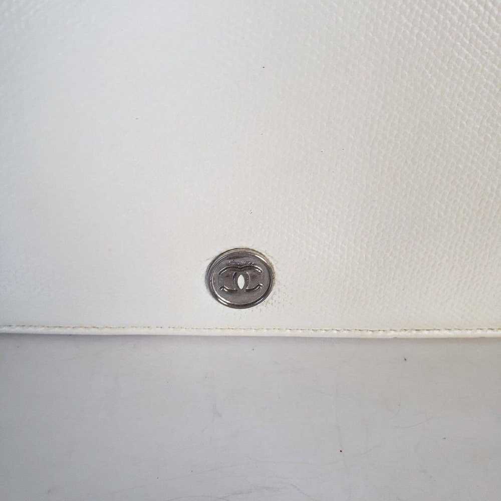 CHANEL Vintage Authentic Button French Purse Logo… - image 3