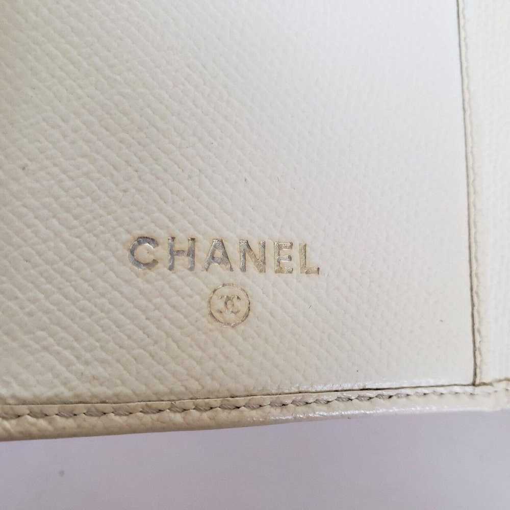 CHANEL Vintage Authentic Button French Purse Logo… - image 5