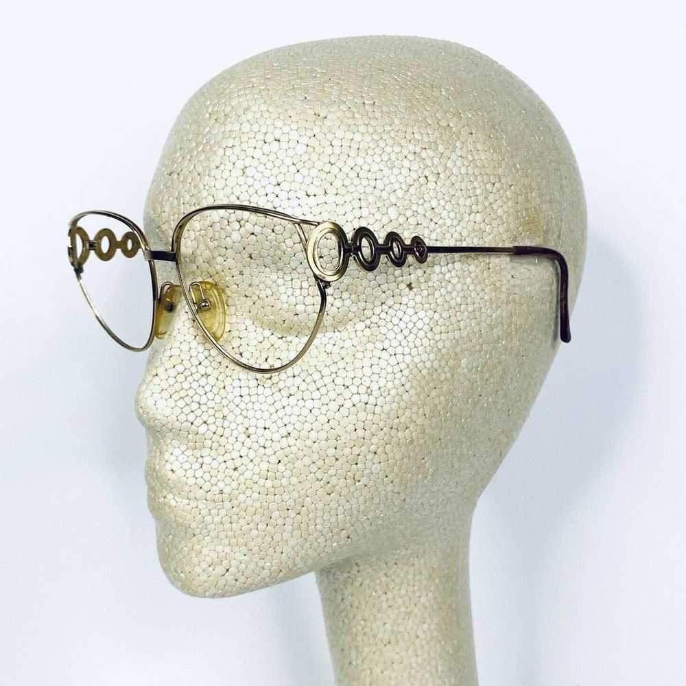 VTG Christian Dior Gold Metal Glasses - image 10