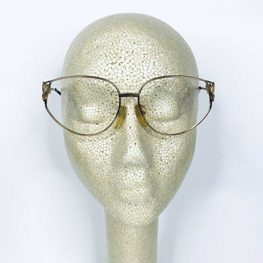 VTG Christian Dior Gold Metal Glasses - image 9