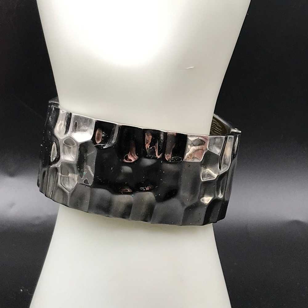 Vintage Geneva Platinum Watch 6964 Cow Cuff Brace… - image 4