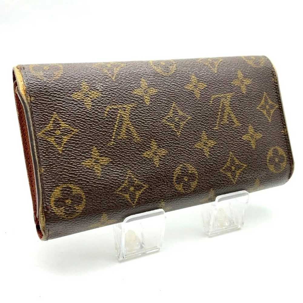 Auth LV Porte Tresor Tri Fold Wallet - image 3