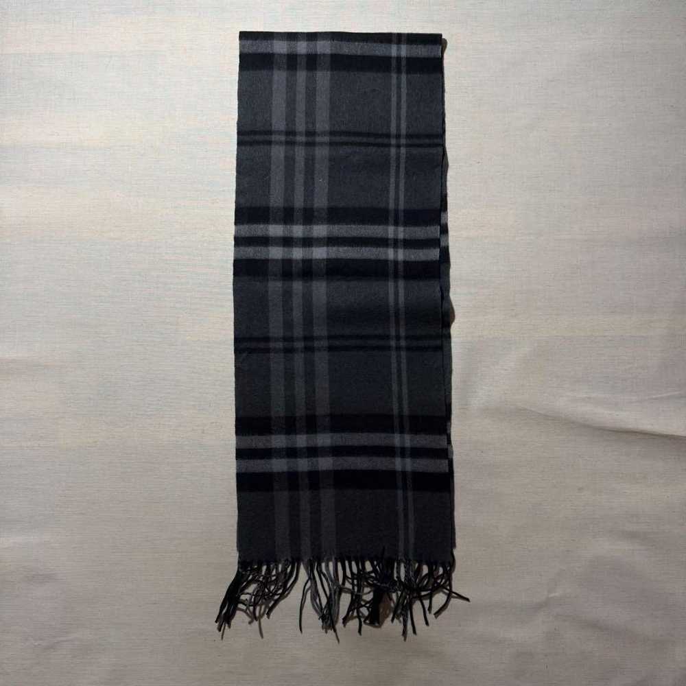 Burberry London 100% Cashmere Nova Check Scarf - image 6