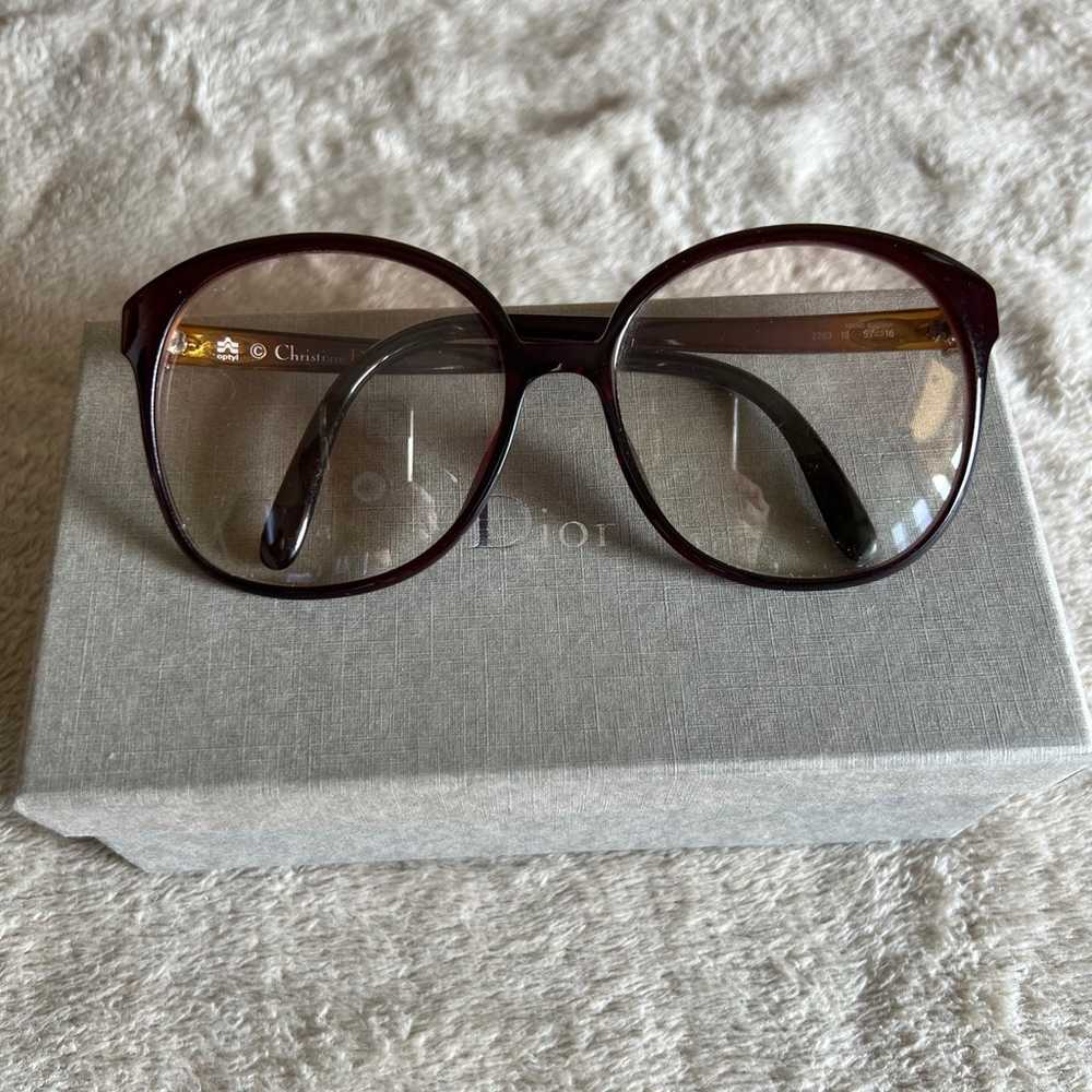 Vintage Christian Dior Optyl Clear sunglasses Fra… - image 1