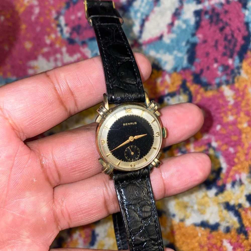 Vintage Benrus Watch 10k RGP antique - image 2