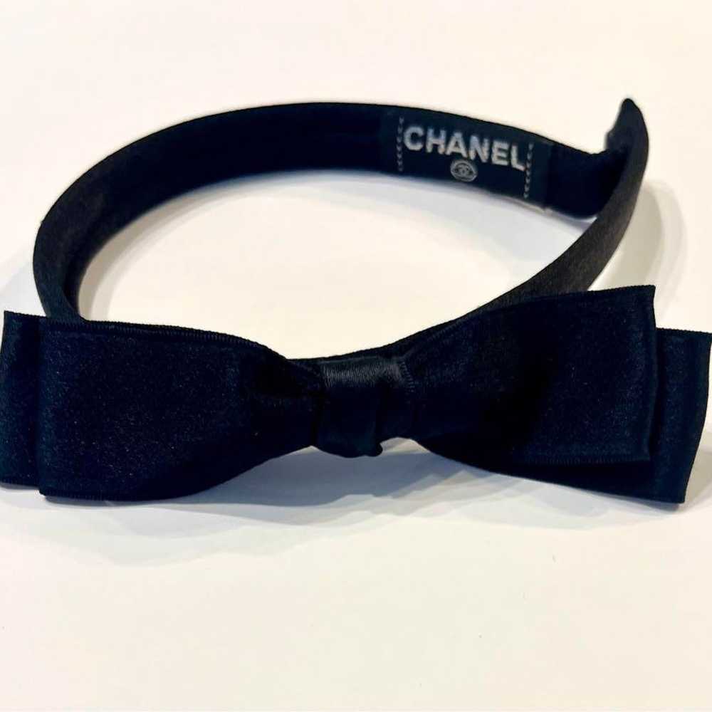 Excellent Condition☆ Chanel Hairband with Ribbon,… - image 12