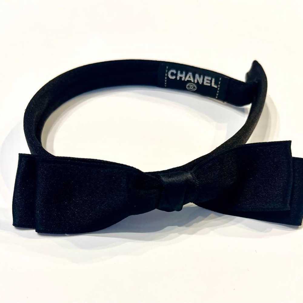 Excellent Condition☆ Chanel Hairband with Ribbon,… - image 6