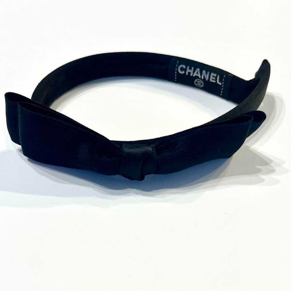 Excellent Condition☆ Chanel Hairband with Ribbon,… - image 8