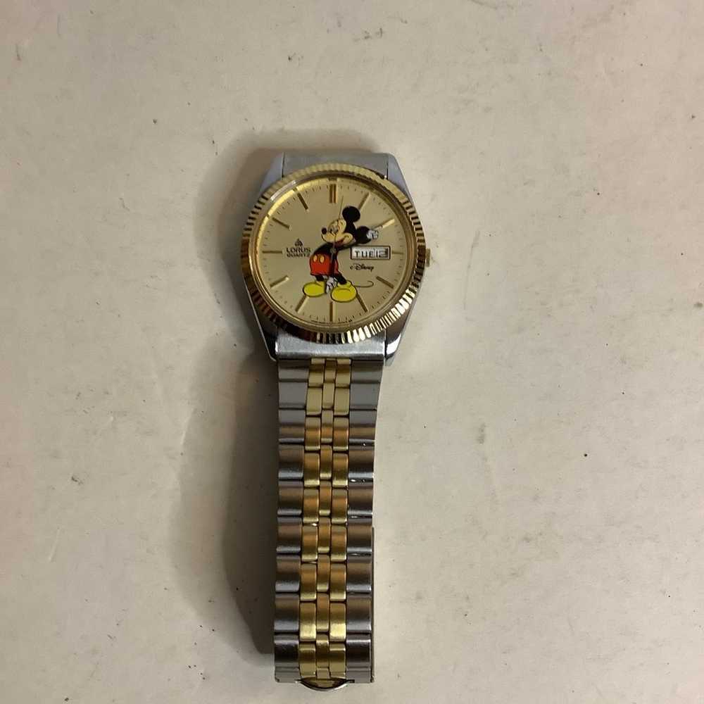 Vintage Lorus V533-8A10 by Seiko Mickey Mouse Men… - image 1