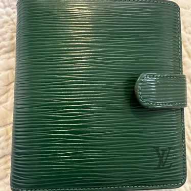 LV green epi wallet - vintage - image 1