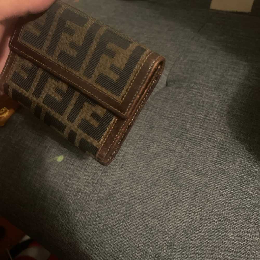 Vintage fendi Zucca wallet - image 11