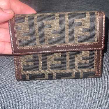 Vintage fendi Zucca wallet - image 1