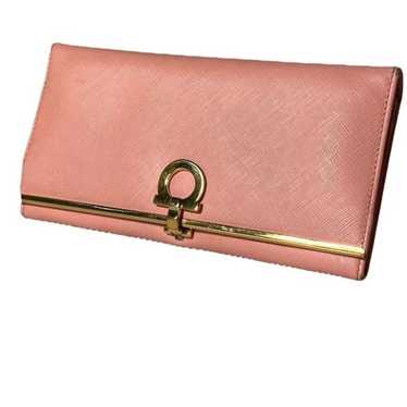 Vintage Ferragamo Rare Pink Wallet - image 1