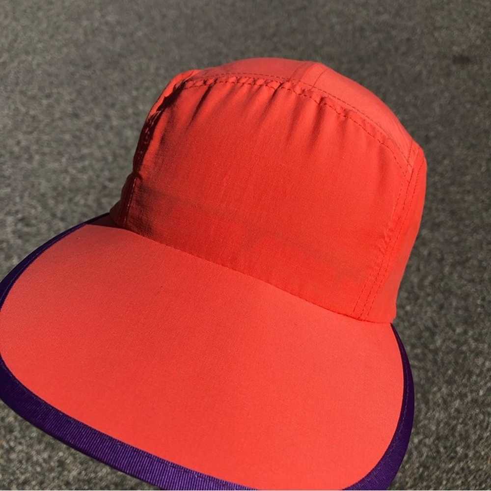 Rare Early 90’s Vtg Patagonia Neon Orange 5-Panel… - image 6