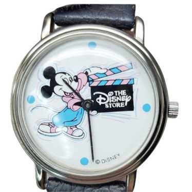 Rare Disney Store Mickey Mouse Clapper Watch Vinta