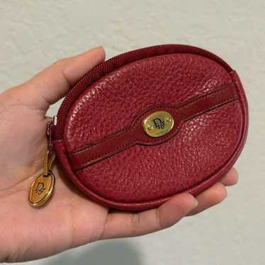 Christian Dior Vintage CoinPurse Red