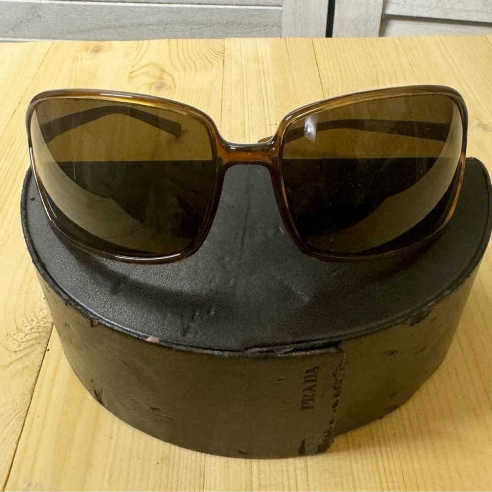 Prada Vintage Square Tinted Sunglasses. Y2K. 2005… - image 1