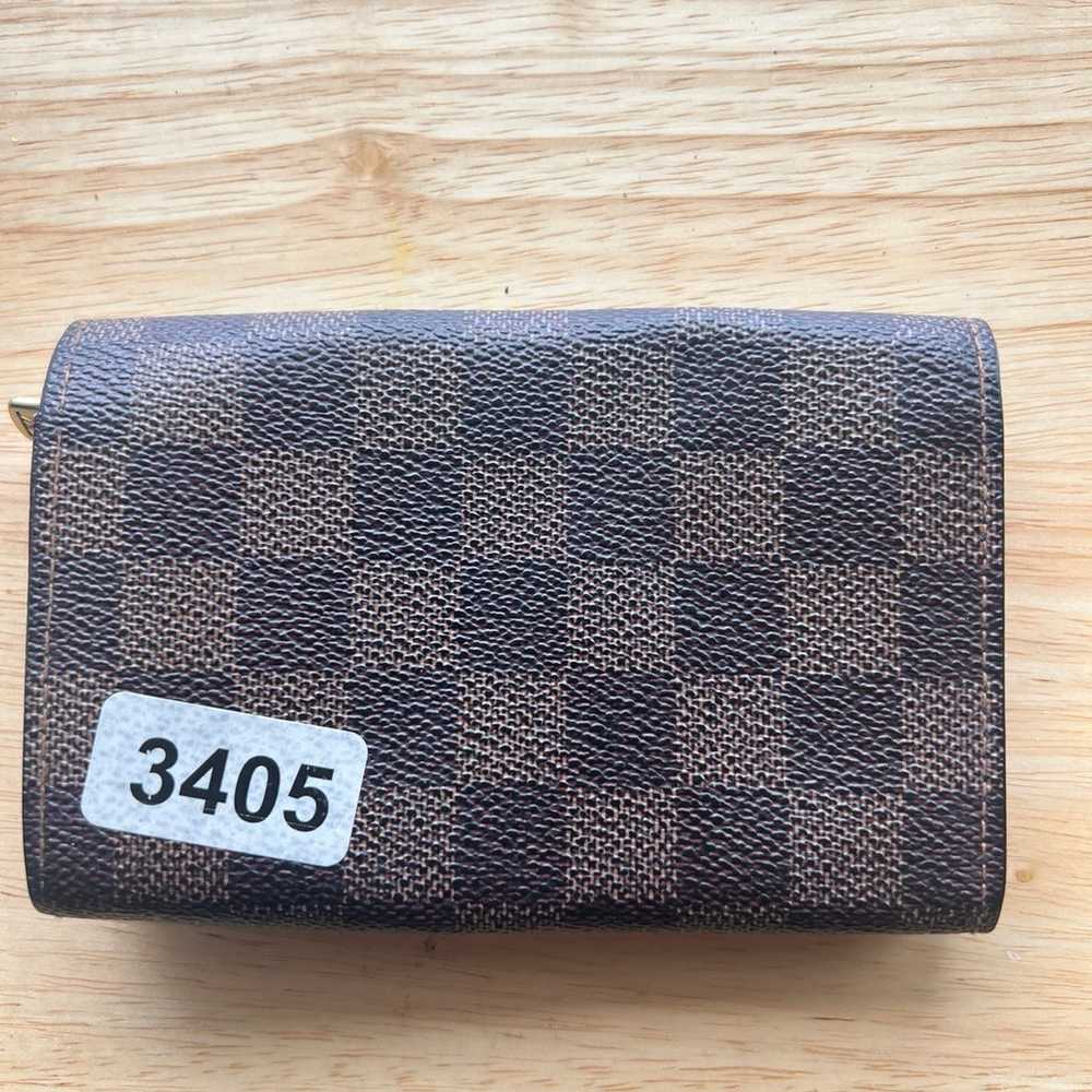 VINTAGE Louis Vuitton monogram wallet damier - image 8