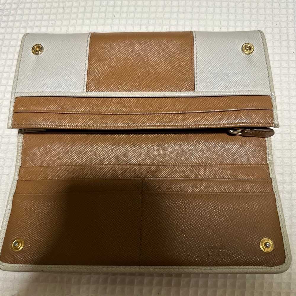 Vintage  Authentic Prada Milano Long Wallet With … - image 5