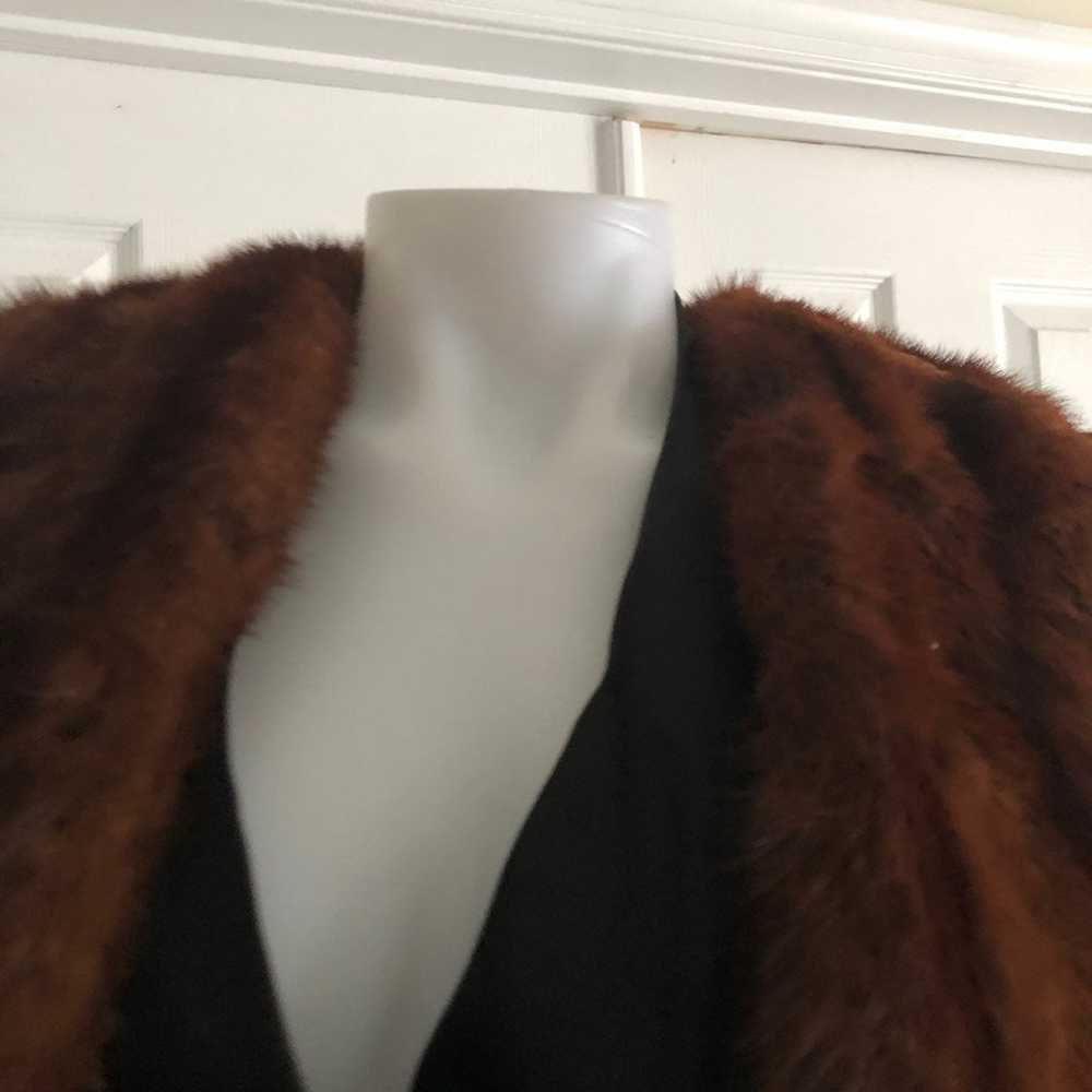 Genuine Vintage Fur Shawl Stole - image 3