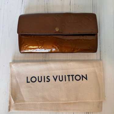 Louis Vuitton Bronze Vernis Long Wallet