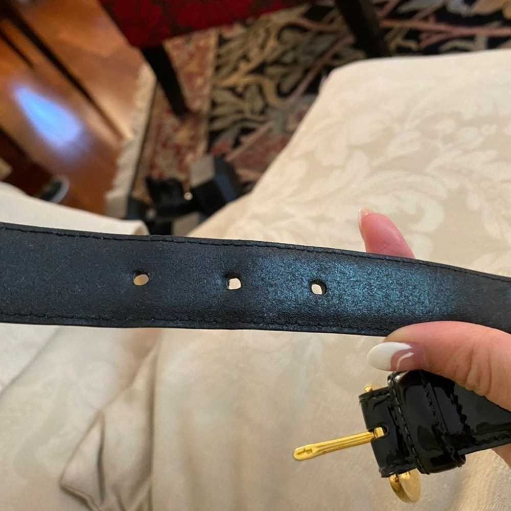 VINTAGE Salvatore Ferragamo Black Belt - image 7