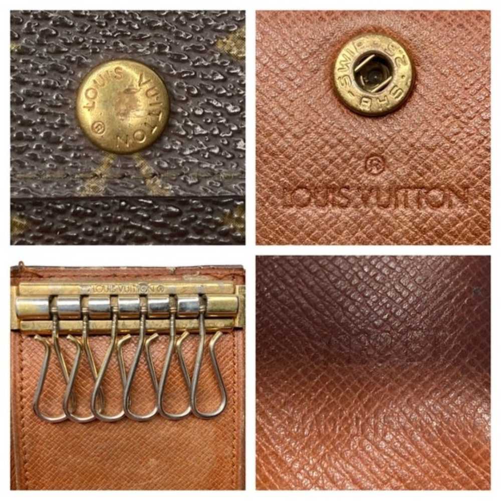 Authentic Vintage Louis Vuitton Brown Monogram Le… - image 2