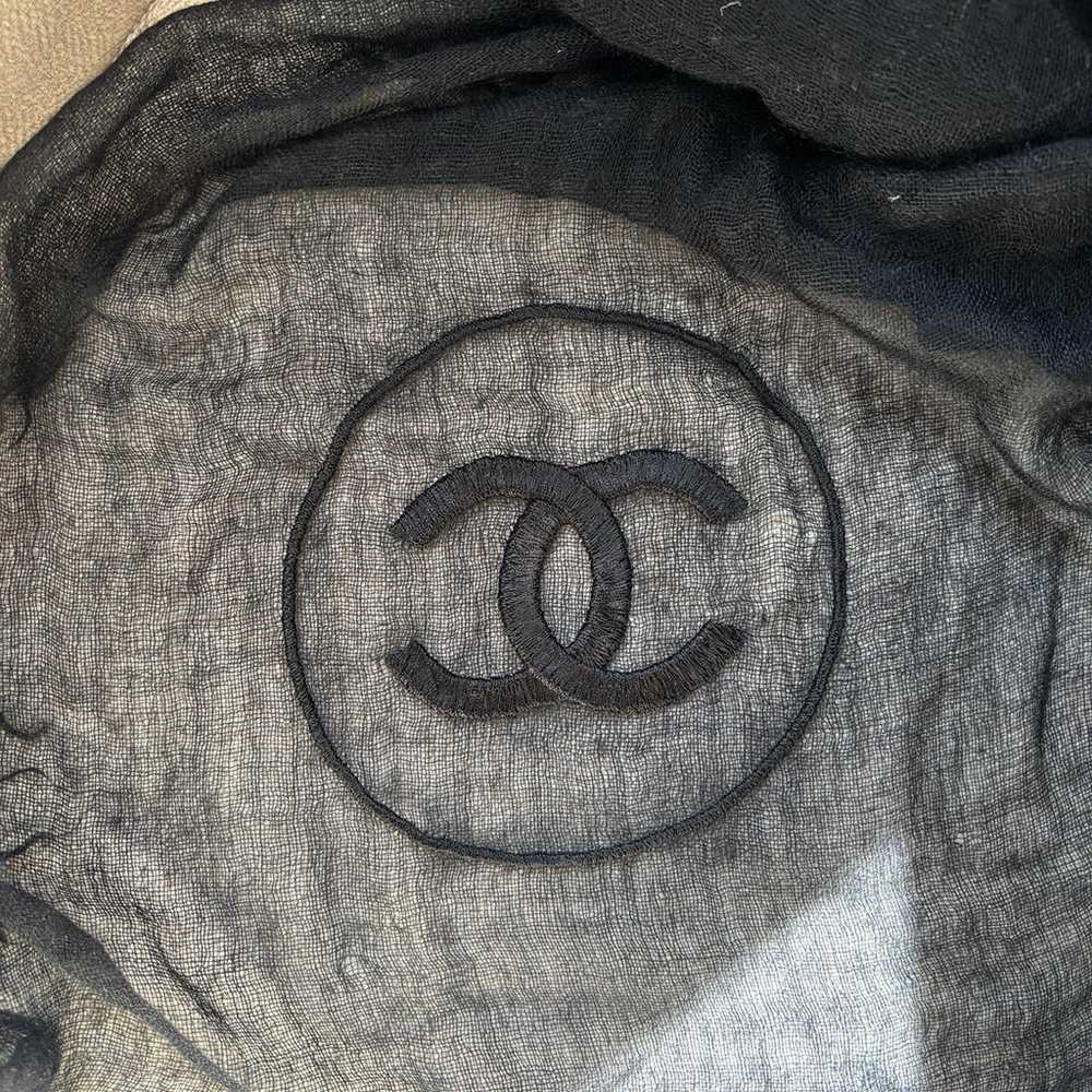 CHANEL Silk Cashmere Scarf - image 2